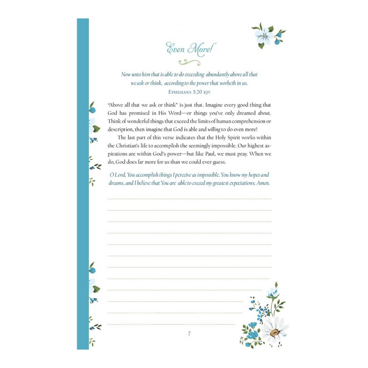 Choose Hope: 3-Minute Devotions for Women Journal Paperback Compiled by Barbour Staff (