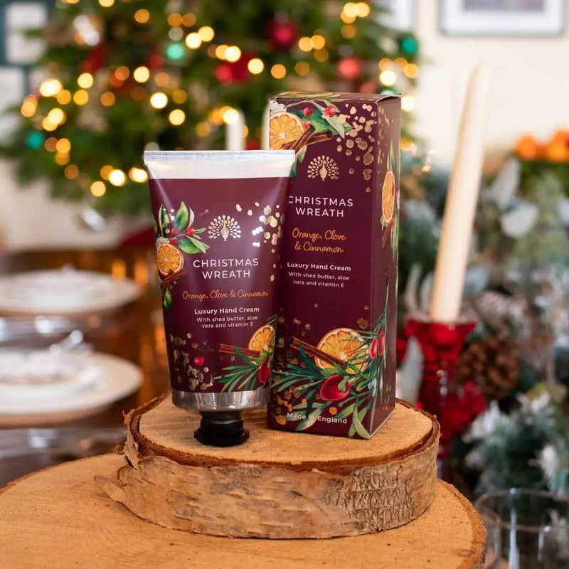Christmas Tidings Christmas Wreath Hand Cream