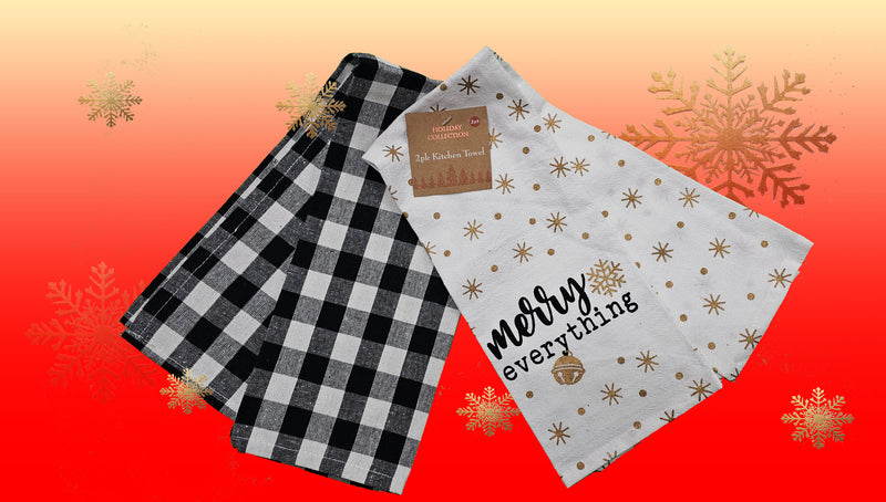 Merry Everything Towels 2 Pack Set