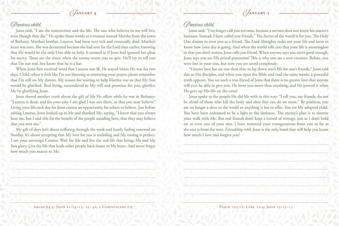 Come, Follow Me Daily Devotional Journal: 365 Life-Changing Messages from Your Heavenly Father Paperback by Matt Koceich