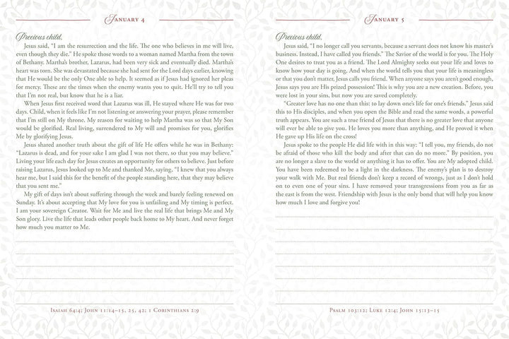 Come, Follow Me Daily Devotional Journal: 365 Life-Changing Messages from Your Heavenly Father Paperback by Matt Koceich