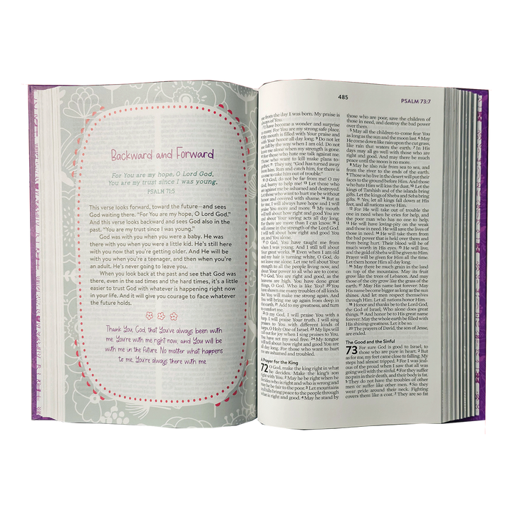 The Courageous Girls Devotional Bible: New Life Version Hardcover
