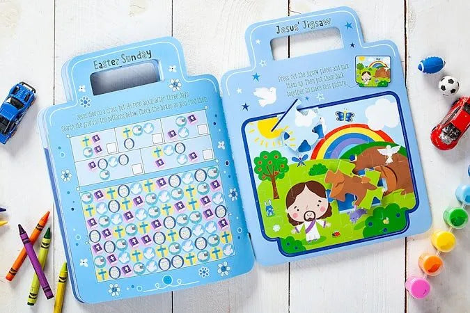 My Bible Backpack Activity Book by BroadStreet Publishing Group LLC (Author), Make Believe Ideas (Contributor)