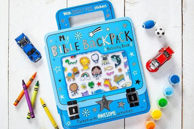 My Bible Backpack Activity Book by BroadStreet Publishing Group LLC (Author), Make Believe Ideas (Contributor)