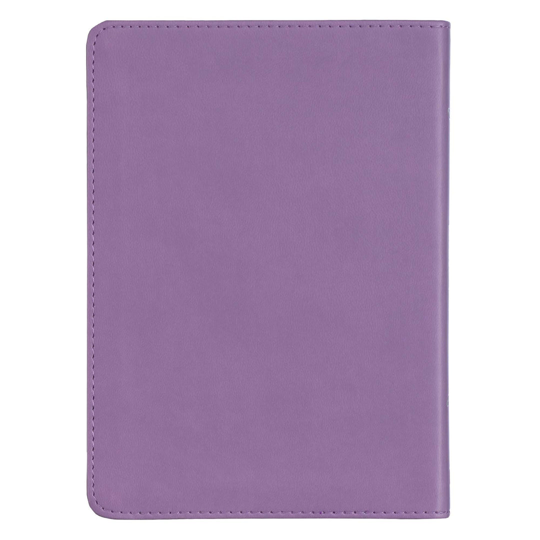 Words of Jesus for Women Purple Faux Leather - Devotional