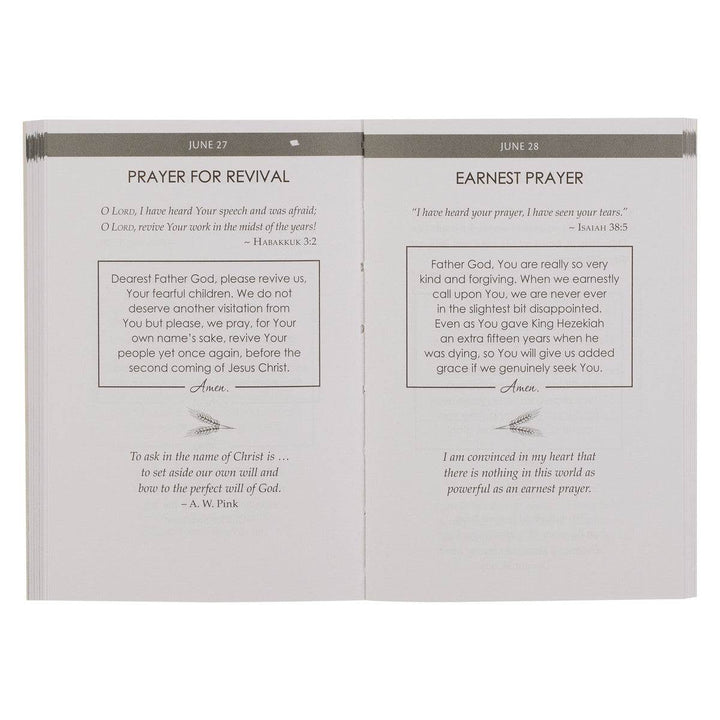Pocket Prayers for Every Day Daily Prayer Devotional BY ANGUS BUCHAN