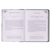 Moments With God For Moms Navy Faux Leather Daily Devotional