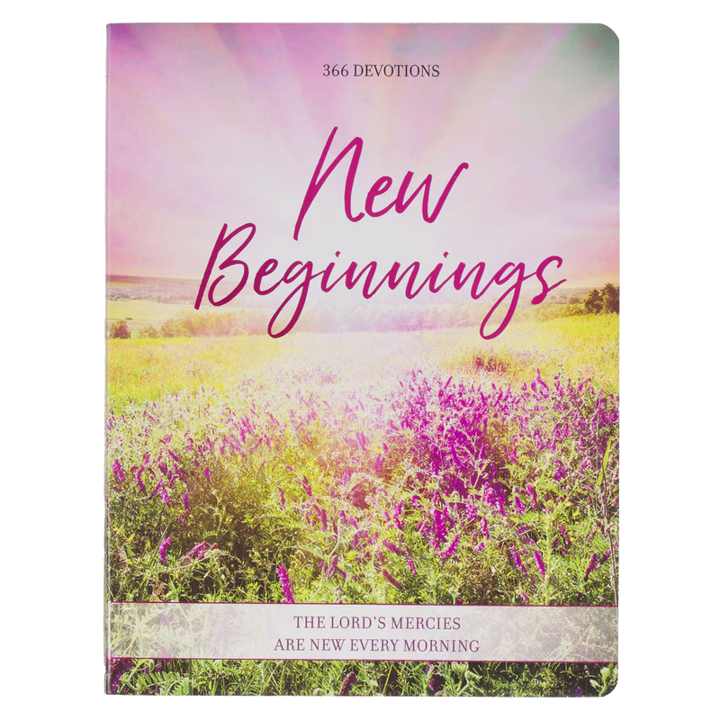 New Beginnings New Beginnings Pink Sunshine Field Softcover Devotional Softcover Devotional