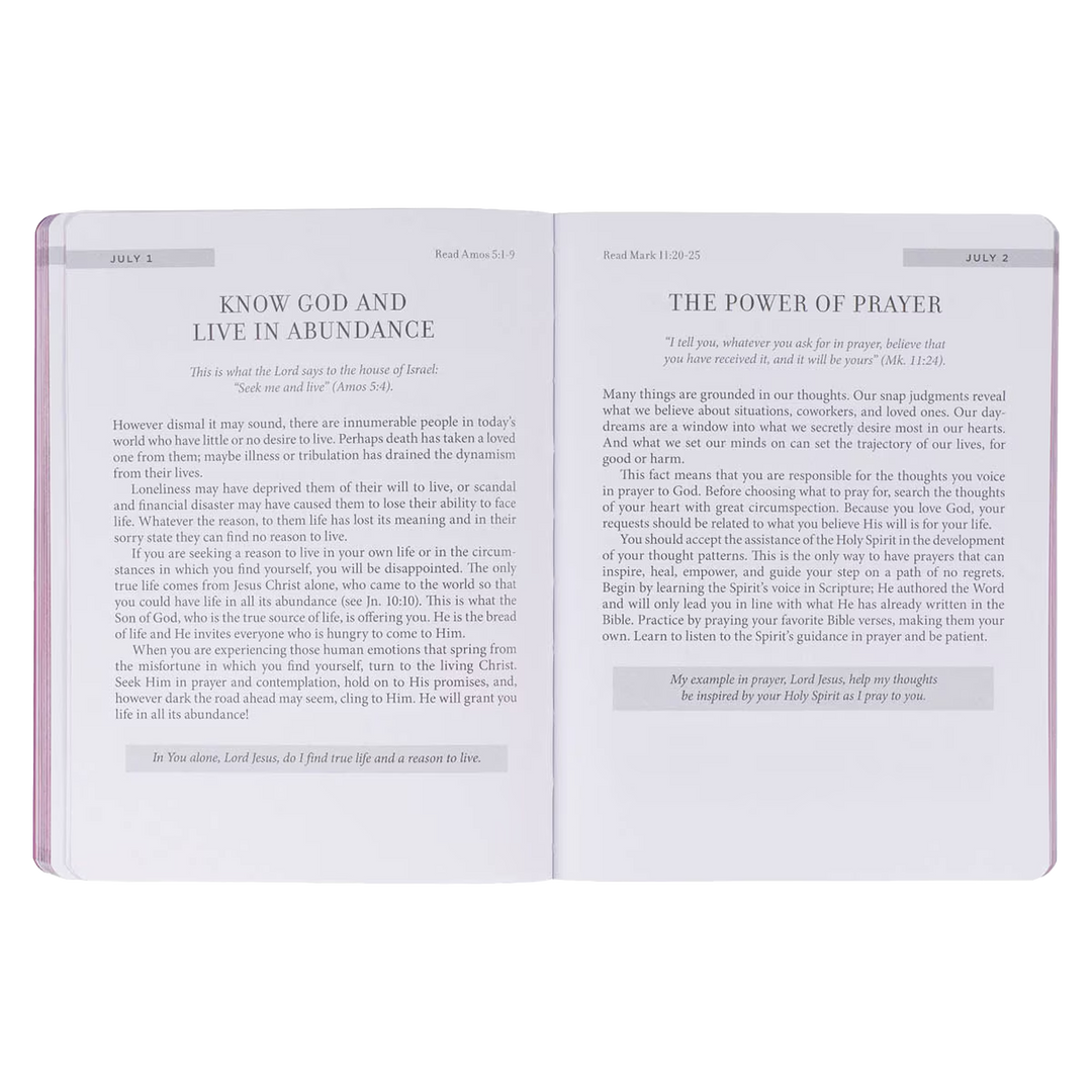 New Beginnings New Beginnings Pink Sunshine Field Softcover Devotional Softcover Devotional