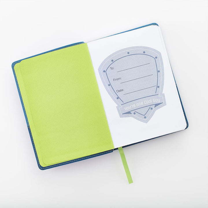 365 Days to Knowing God for Guys Devotional - Faux Leather Edition BY CAROLYN LARSEN - Men&
