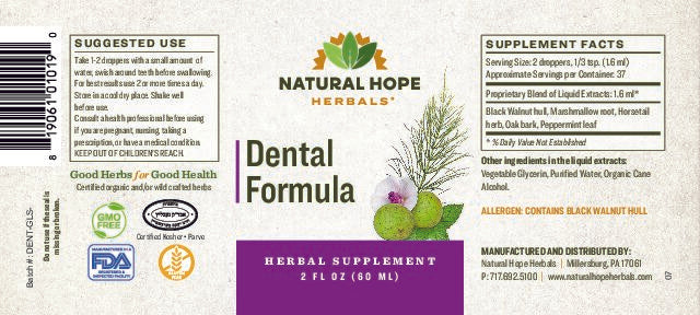 Dental Formula