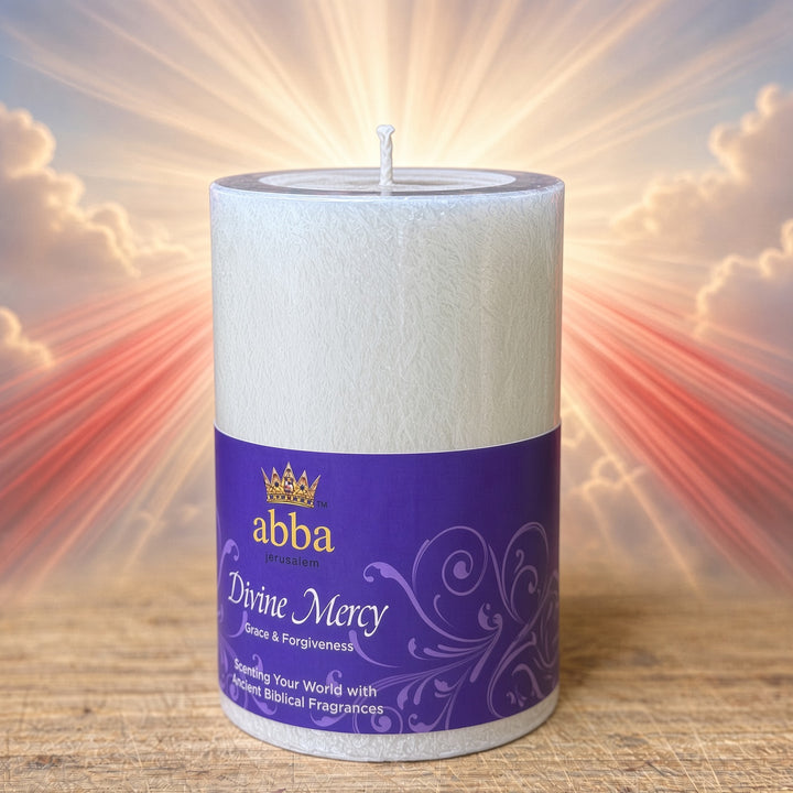 Divine Mercy Pillar Candle