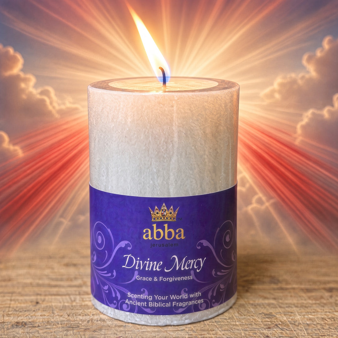 Divine Mercy Pillar Candle