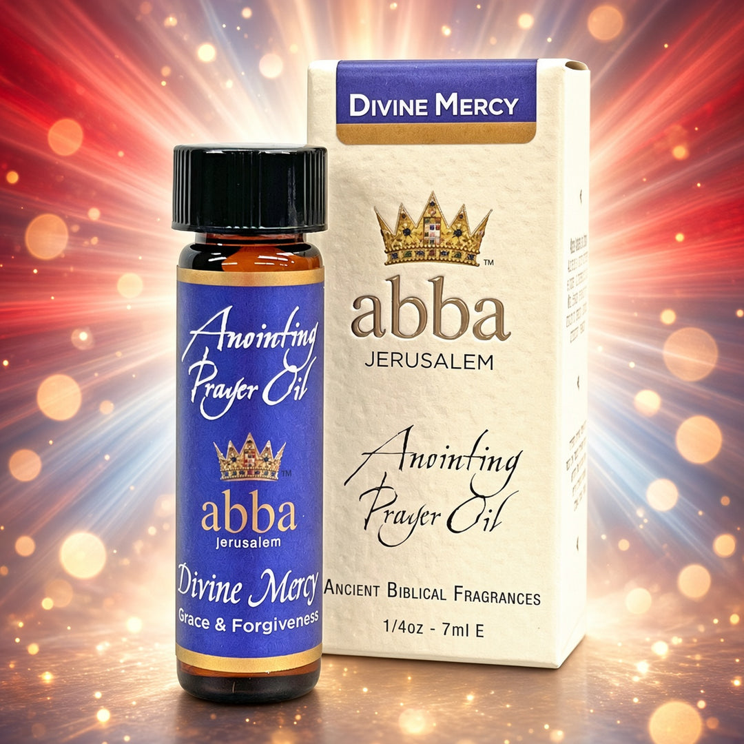 Divine Mercy Oil 1/4 oz to 4 oz Anointing Prayer