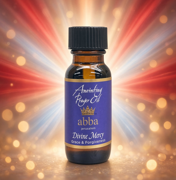 Divine Mercy Oil 1/4 oz to 4 oz Anointing Prayer