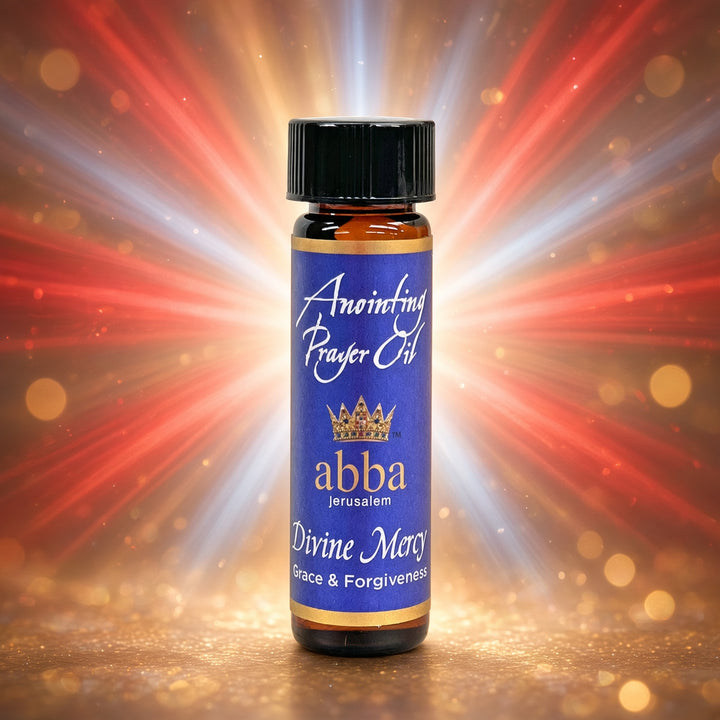 Divine Mercy Oil 1/4 oz to 4 oz Anointing Prayer