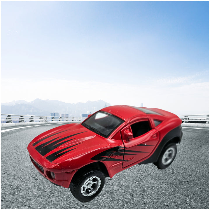 Die Cast Pull-Back Race Car w/ Lights And Sound- 4.5 Inch