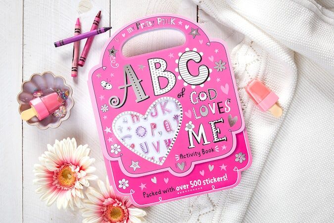 My Pretty Pink ABC of God Loves Me Activity Book by BroadStreet Publishing Group LLC (Author)