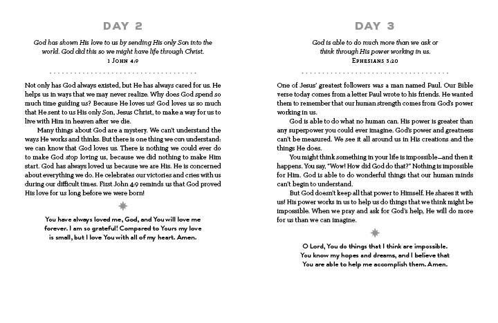 EVERYDAY BIBLE ENCOURAGEMENT FOR GIRLS