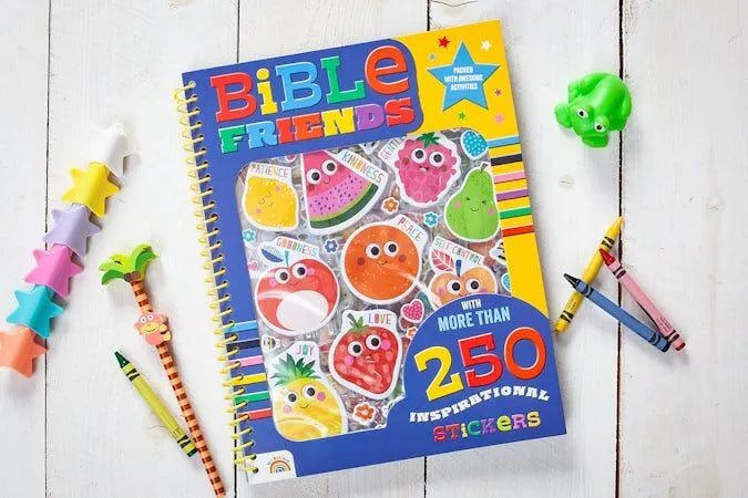 Bible Friends Sticker Activity Book by BroadStreet Publishing Group LLC (Author)