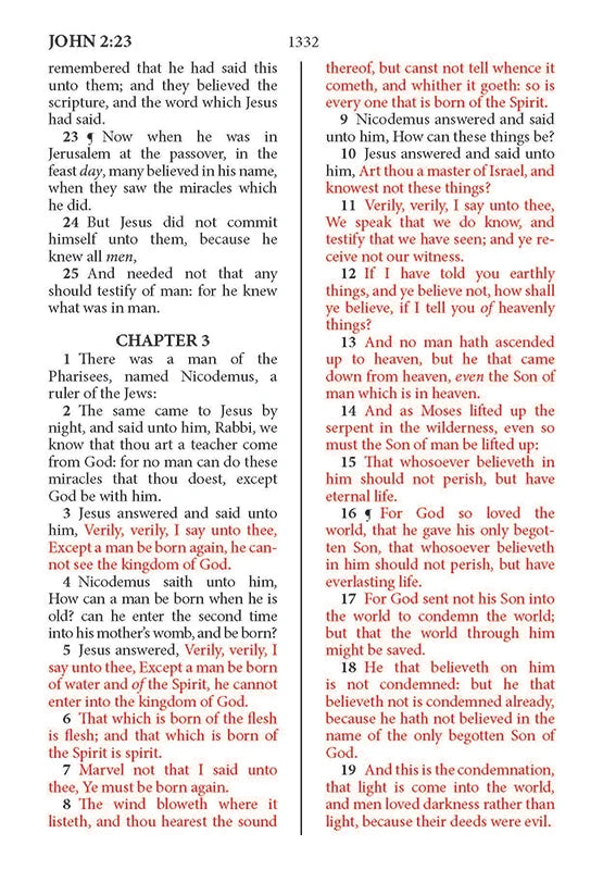 KJV Large Print Personal Size Bible