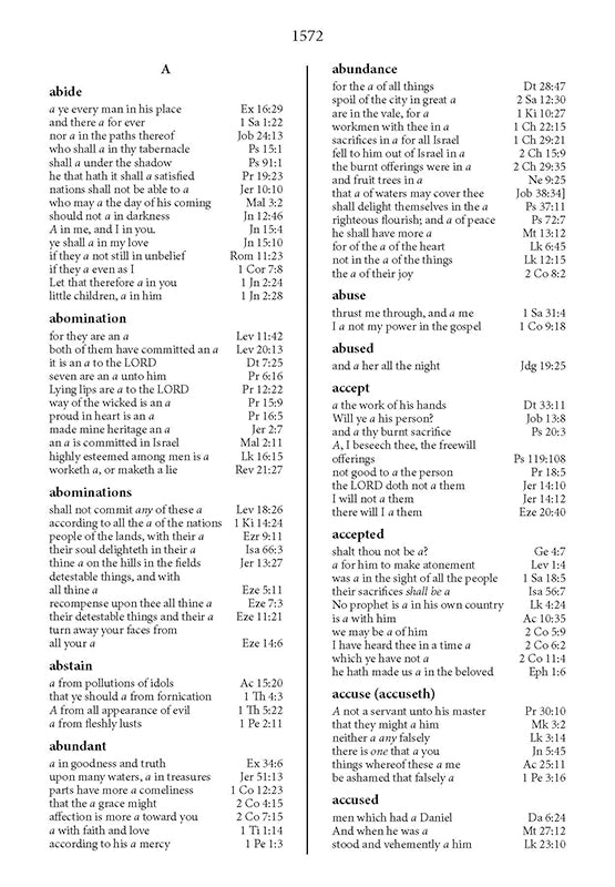 KJV Large Print Personal Size Bible