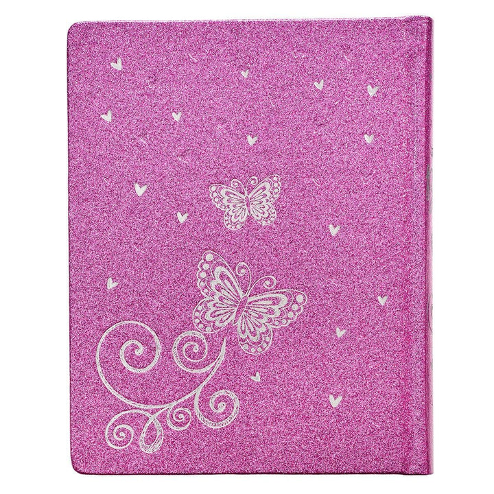 Purple Glitter My Creative Bible for Girls - an ESV Journaling Bible By Amanda Cowles