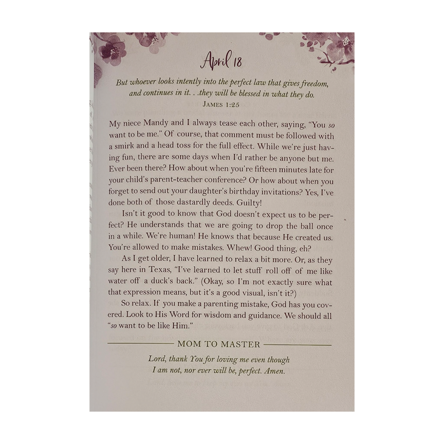 Encouraging Words for Mothers: Daily Devotions to Lift Mom&