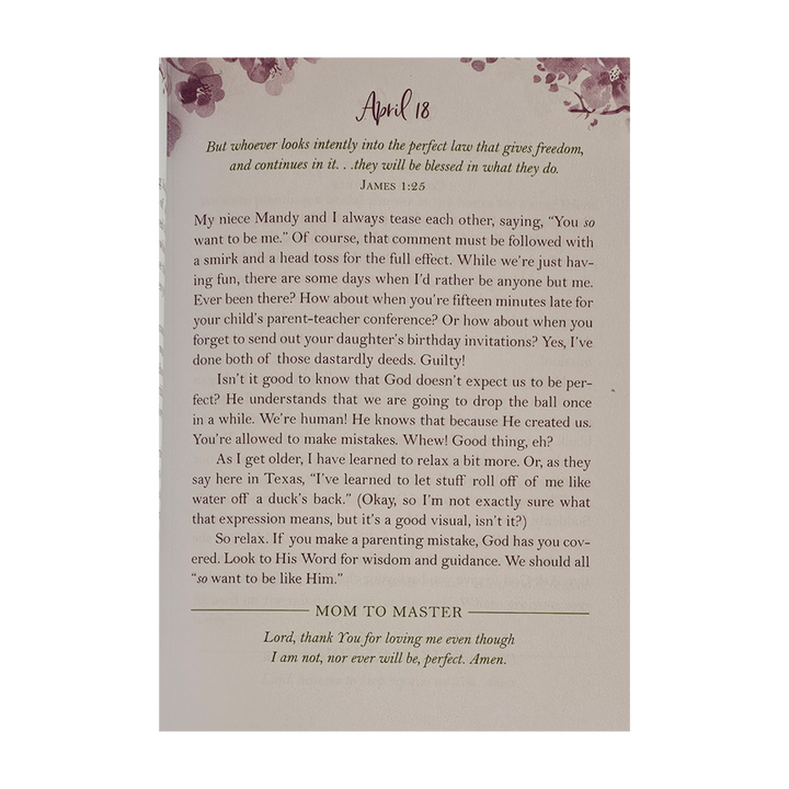 Encouraging Words for Mothers: Daily Devotions to Lift Mom&