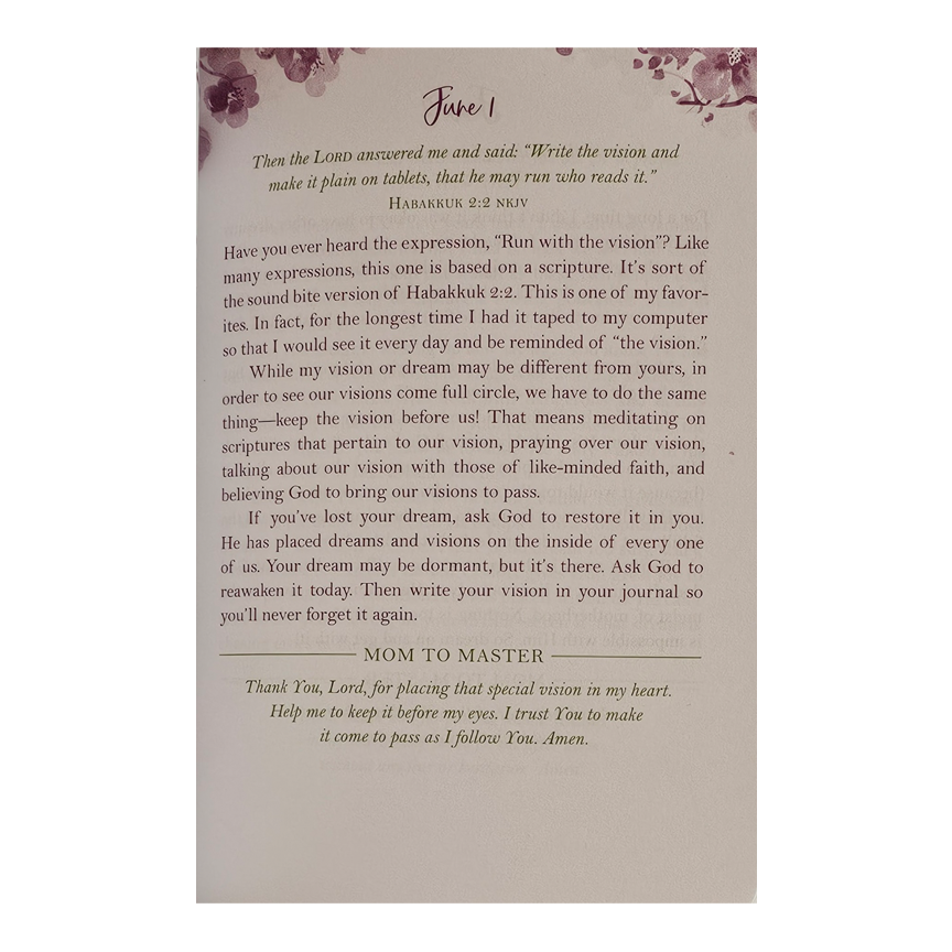 Encouraging Words for Mothers: Daily Devotions to Lift Mom&