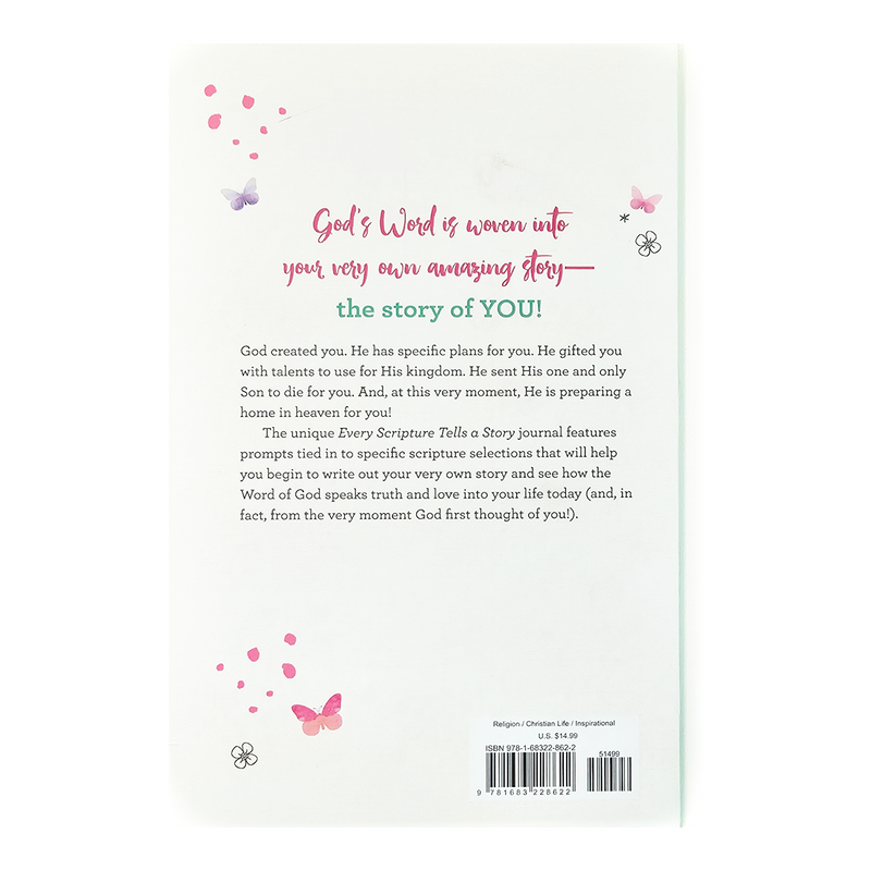 Every Scripture Tells a Story Devotional Thought Journal for Women Hardcover by JoAnne Simmons