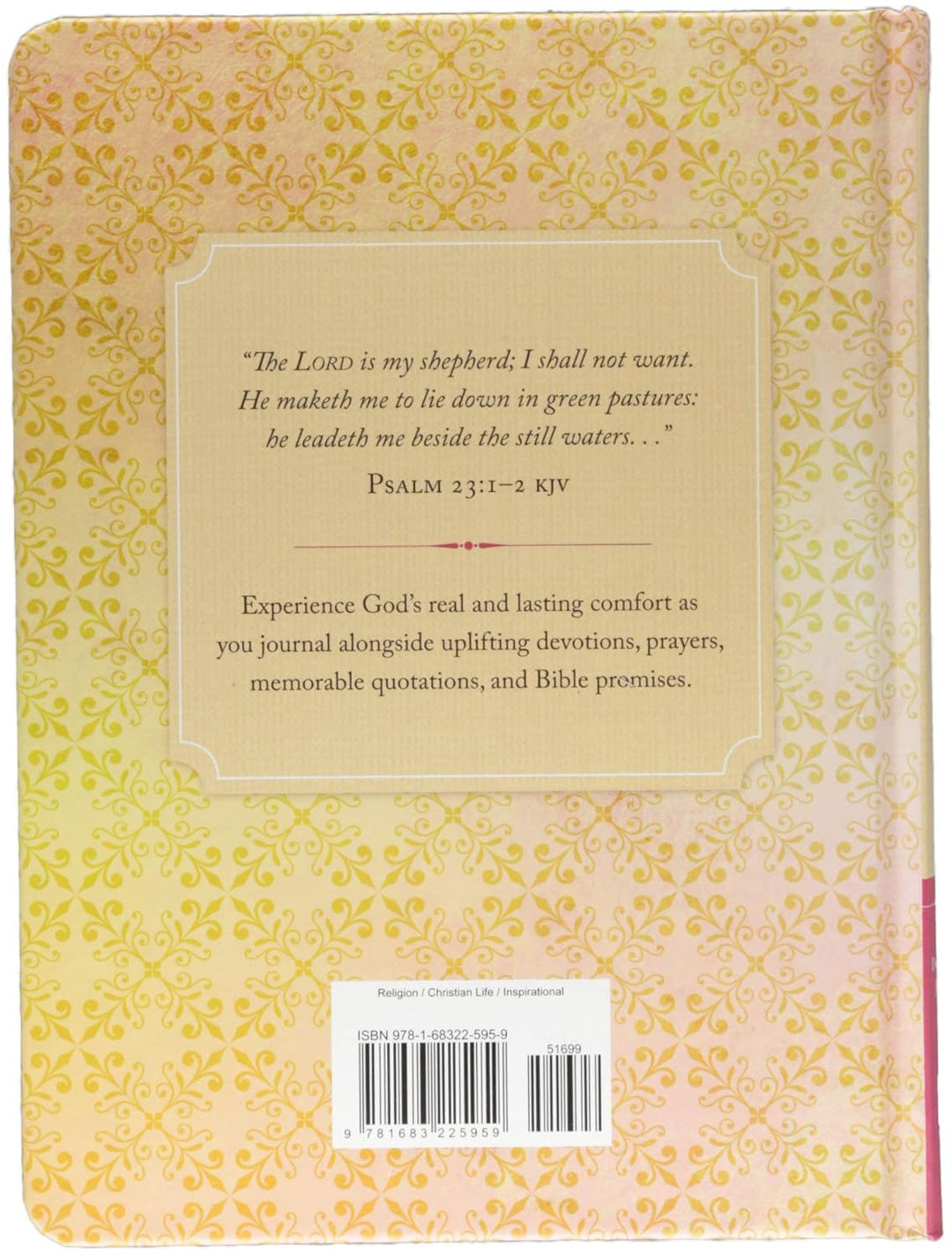 Everyday Inspiration from Psalm 23: A Devotional Journal for Women Hardcover by Compiled by Barbour Staff