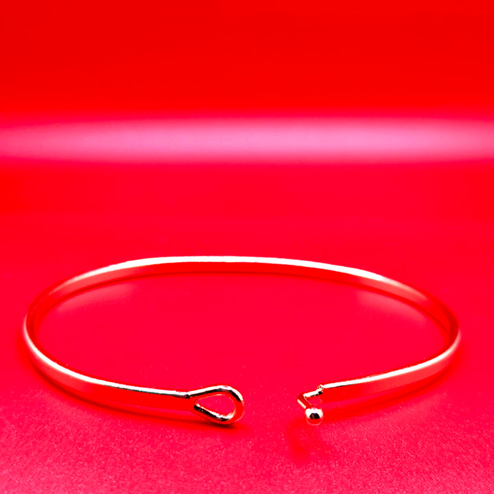 EXPECT GREAT THINGS Inspirational Message Bracelet Positive Message Engraved Thin Bangle - Jewelry