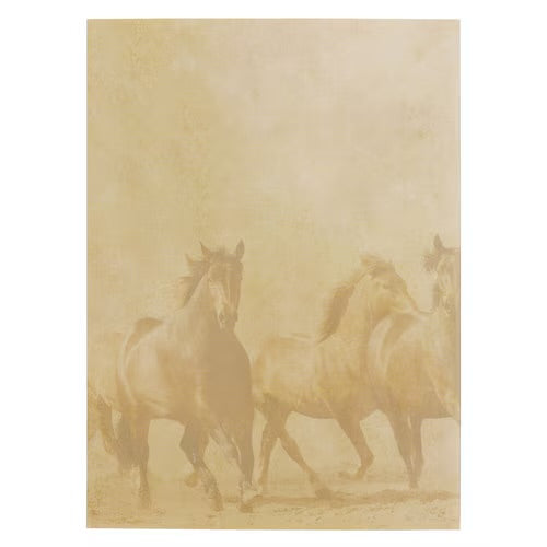 Perseverance Brown Stallion Medium Notebook - Hebrews 12:1