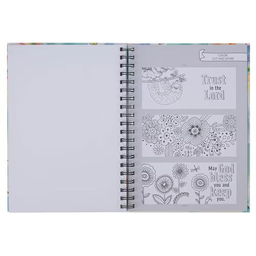 Prayers and Praises Coloring Book for Girls