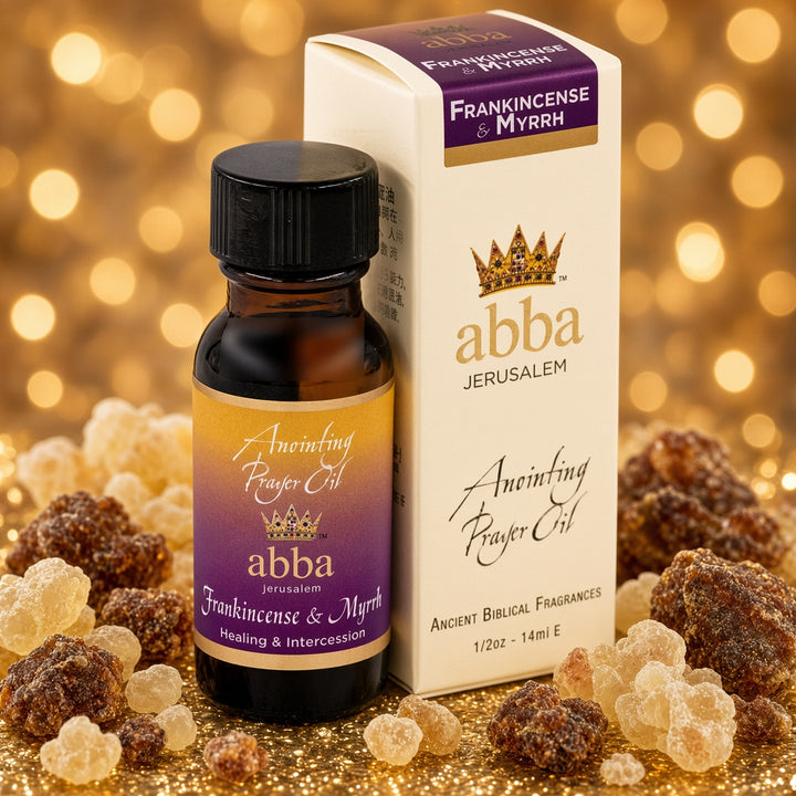 Frankincense &amp; Myrrh Anointing Oil  1/4 oz to 4 oz