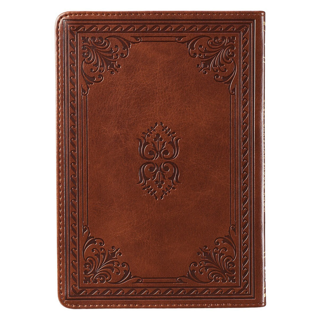 52 Hebrew Words Every Christian Should Know Toffee Brown Faux Leather Gift Book