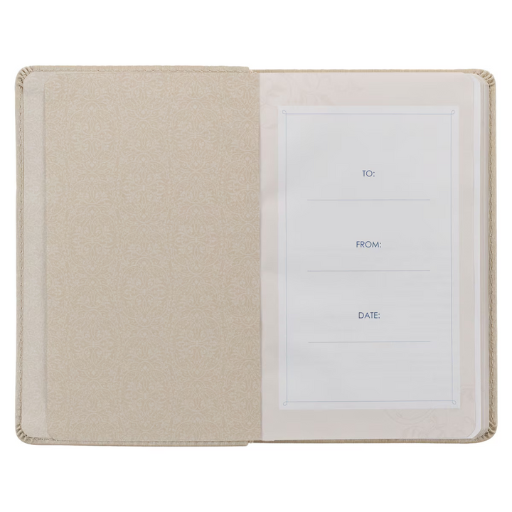 101 Prayers for Mr. &amp; Mrs. Gold Faux Leather Prayer Book