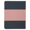 Life Lessons for Moms Gray and Pink Faux Leather Gift Book