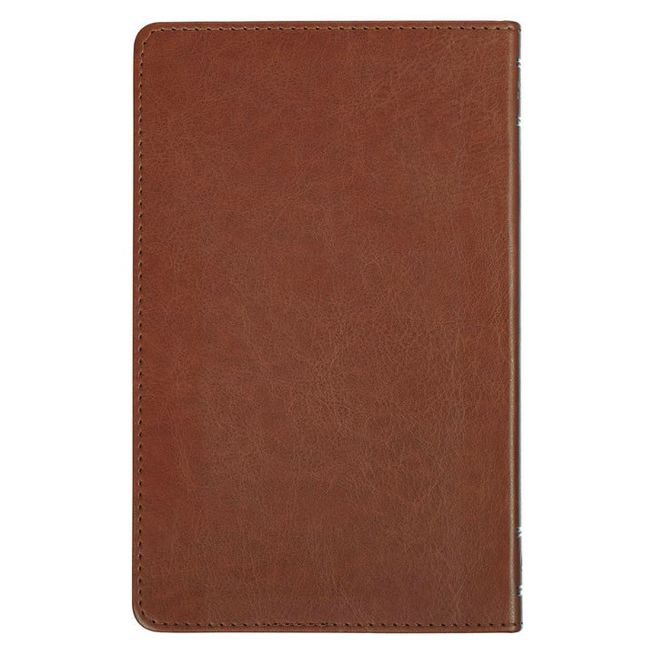 Jesus the High Road Leader Chestnut Brown Faux Leather Gift Book by Chris Hodges