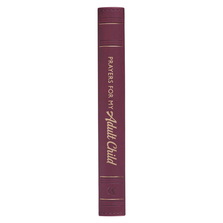 199 Prayers for My Adult Child Plum Faux Leather Prayer and Journaling Guide by Mary DeMuth