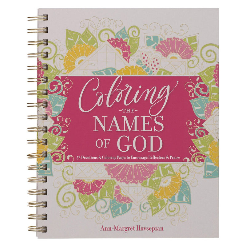 Coloring the Names of God Coloring Devotional by Ann-Margret Hovsepian