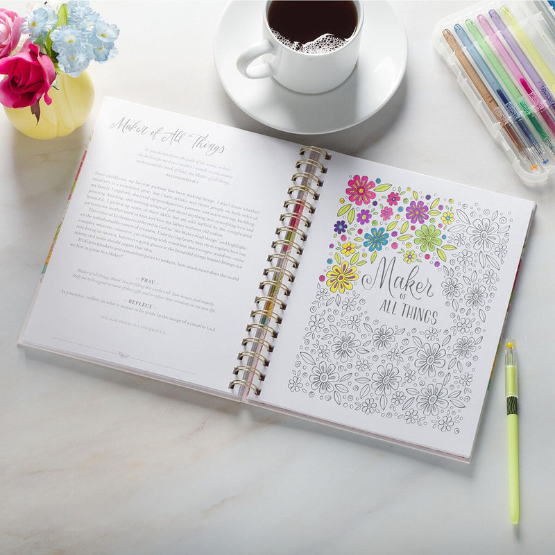 Coloring the Names of God Coloring Devotional by Ann-Margret Hovsepian
