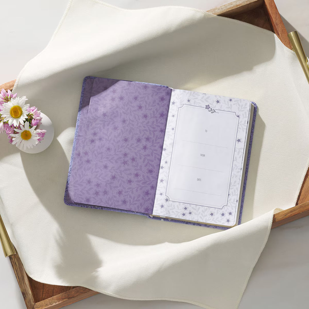 Moments of Grace for Moms: Stories and Scriptures Purple Gift Book by Carol Kent, Ellie Kay