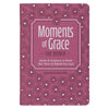 Moments of Grace for Women: Stories and Scriptures Mauve Faux Leather Gift Book by Carol Kent, Thelma Wells