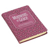 Moments of Grace for Women: Stories and Scriptures Mauve Faux Leather Gift Book by Carol Kent, Thelma Wells
