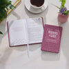 Moments of Grace for Women: Stories and Scriptures Mauve Faux Leather Gift Book by Carol Kent, Thelma Wells