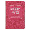 Moments of Grace for Sisters: Stories and Scriptures Pink Faux Leather Gift Book by Carol Kent