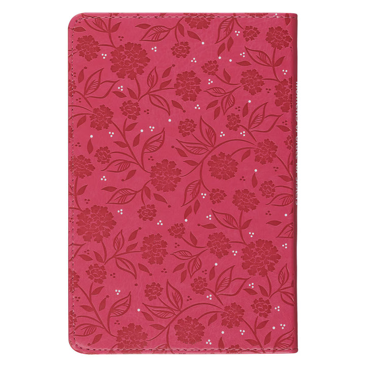 Moments of Grace for Sisters: Stories and Scriptures Pink Faux Leather Gift Book by Carol Kent