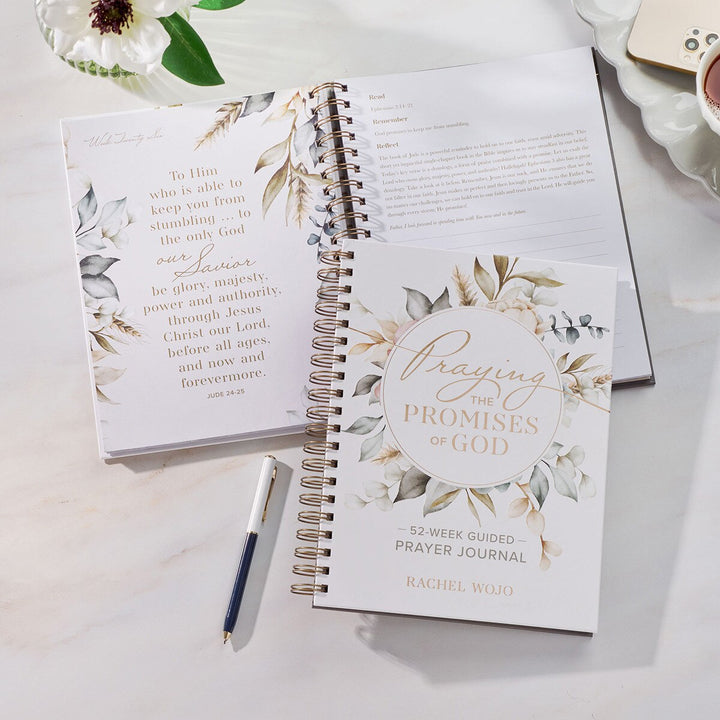 Praying the Promises of God: A 52-Week Guided Spiral Prayer Journal